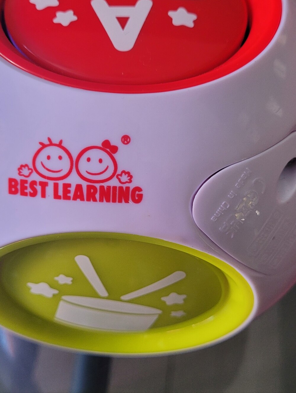 Kids ABC Sound Ball - Red and Green